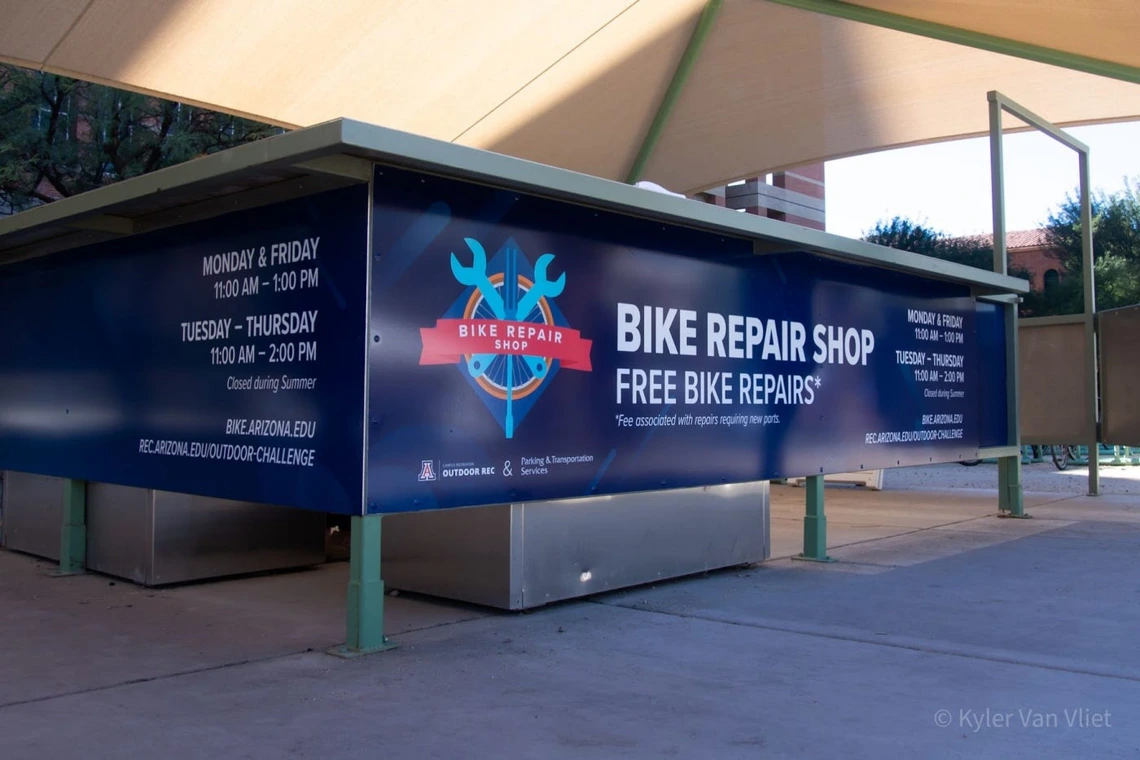 Bike Repair Shop sign