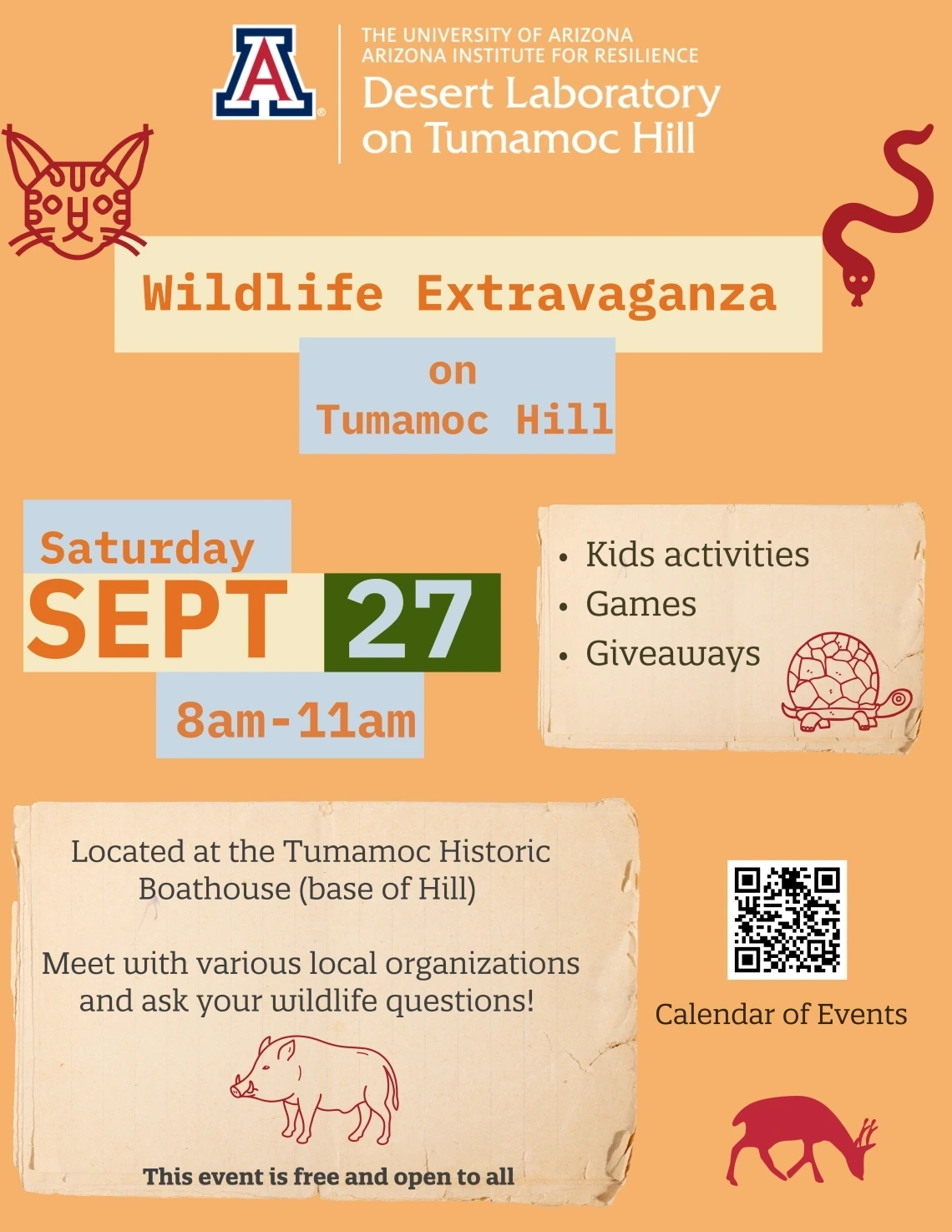 Wildlife Extravaganza Flyer