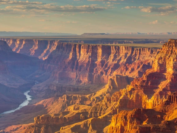 Colorado River in canyon