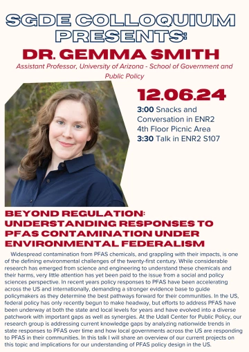 Gemma Smith SGDE Colloquium Poster