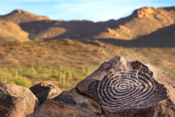 Petroglyph in Tucson